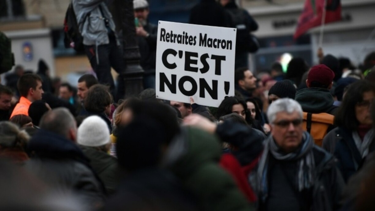 Manifestation contre la réforme des retraites le 11 février 2023 à Paris