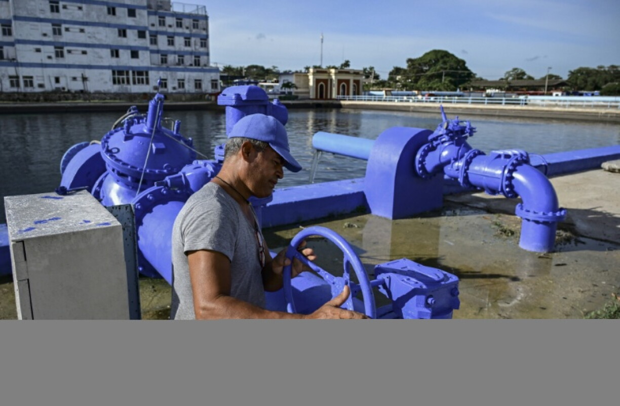 Water pumps in Cuba depend primarily on electric turbines