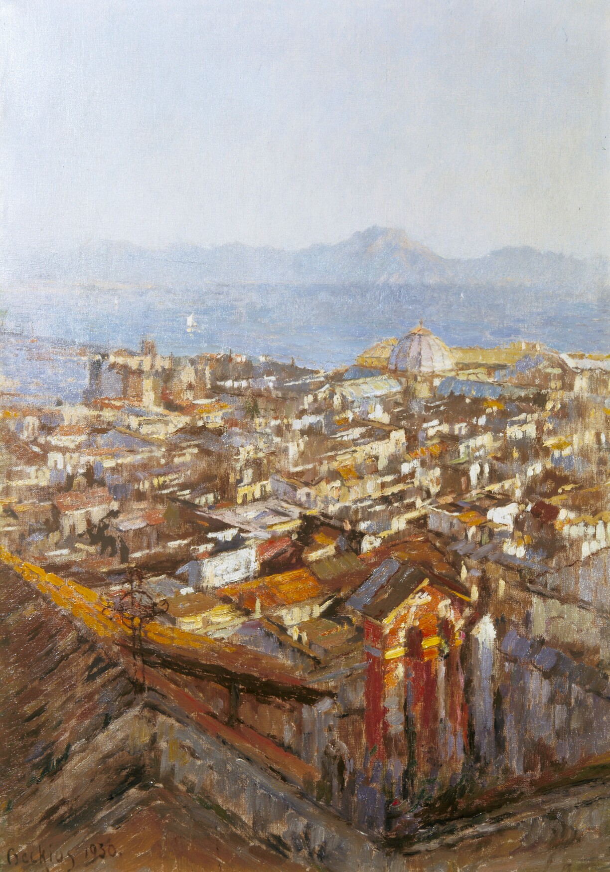 Sopra la città, Napoli, 1930.