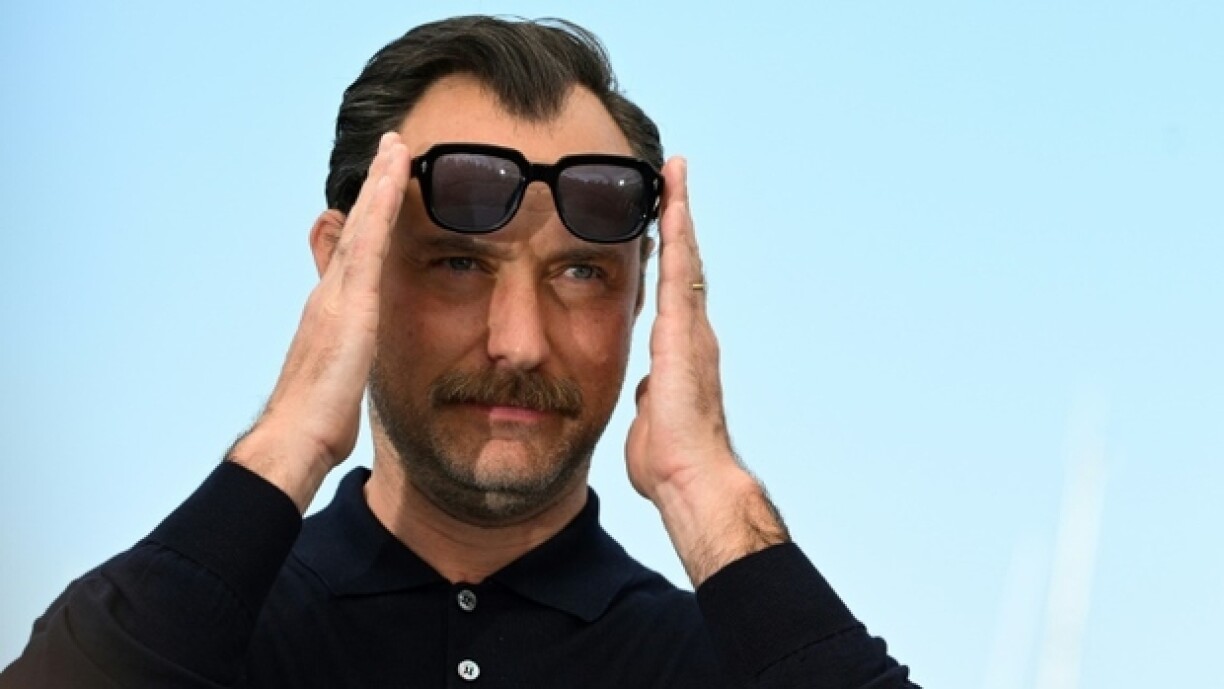 L'acteur britannique Jude Law au Festival de Cannes (Alpes-Maritimes) le 22 mai 2023