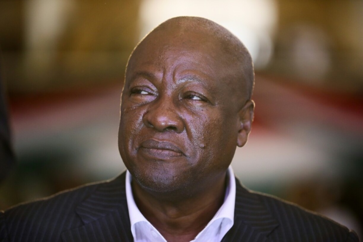 Former Ghana president and presidential candidate for the National Democratic Congress (NDC) John Mahama, 66, hopes to make a political comeback in Saturday's election