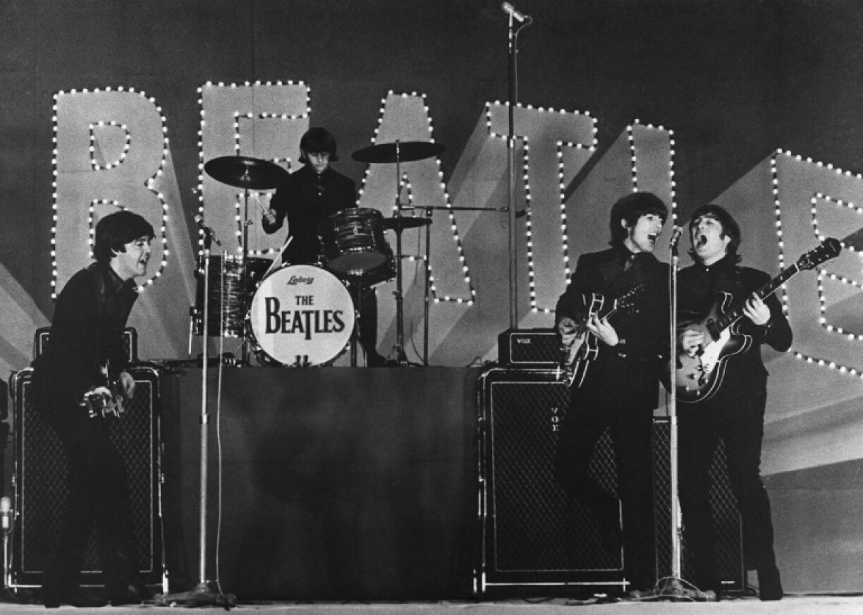 The Beatles are among the acts in the running for a Grammy for Record of the Year