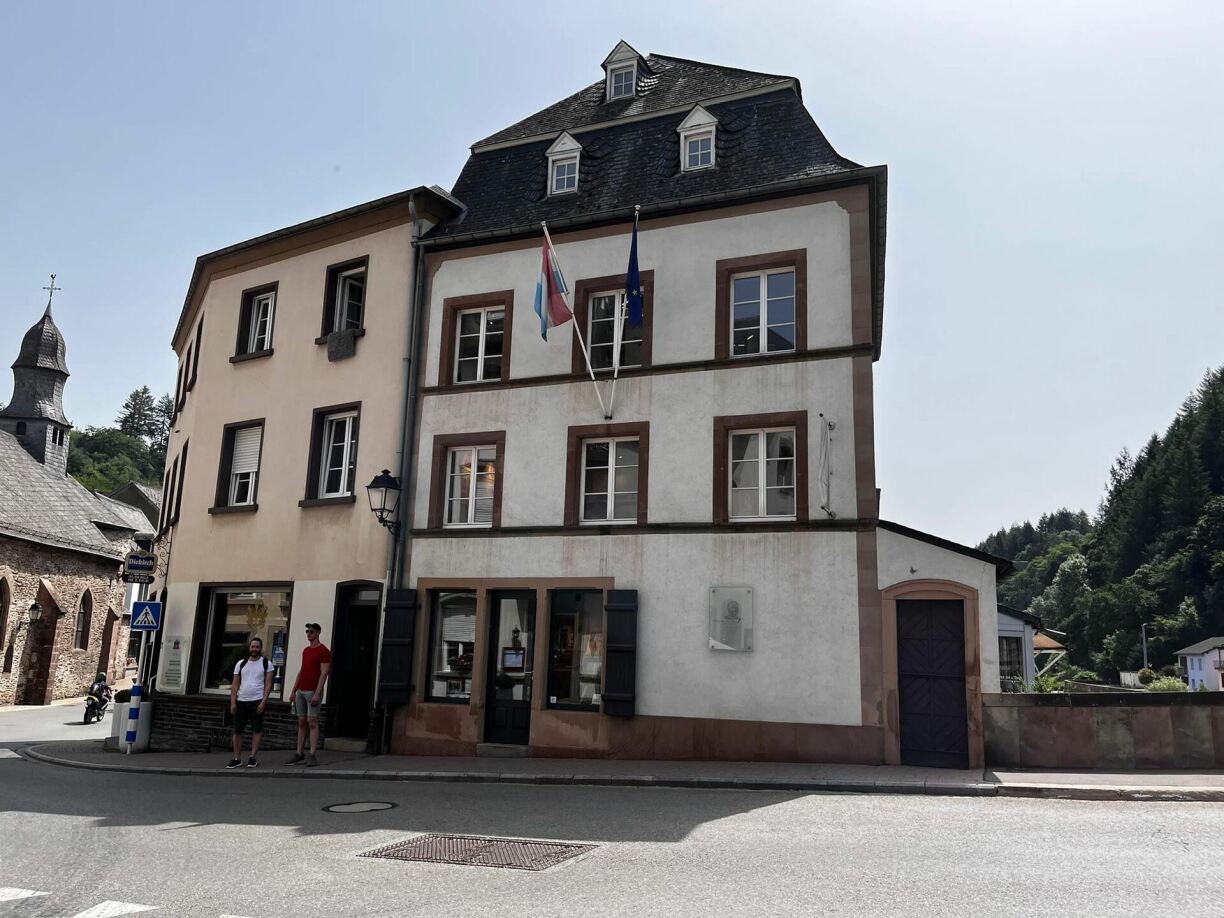 The Victor Hugo House and its museum in Vianden.