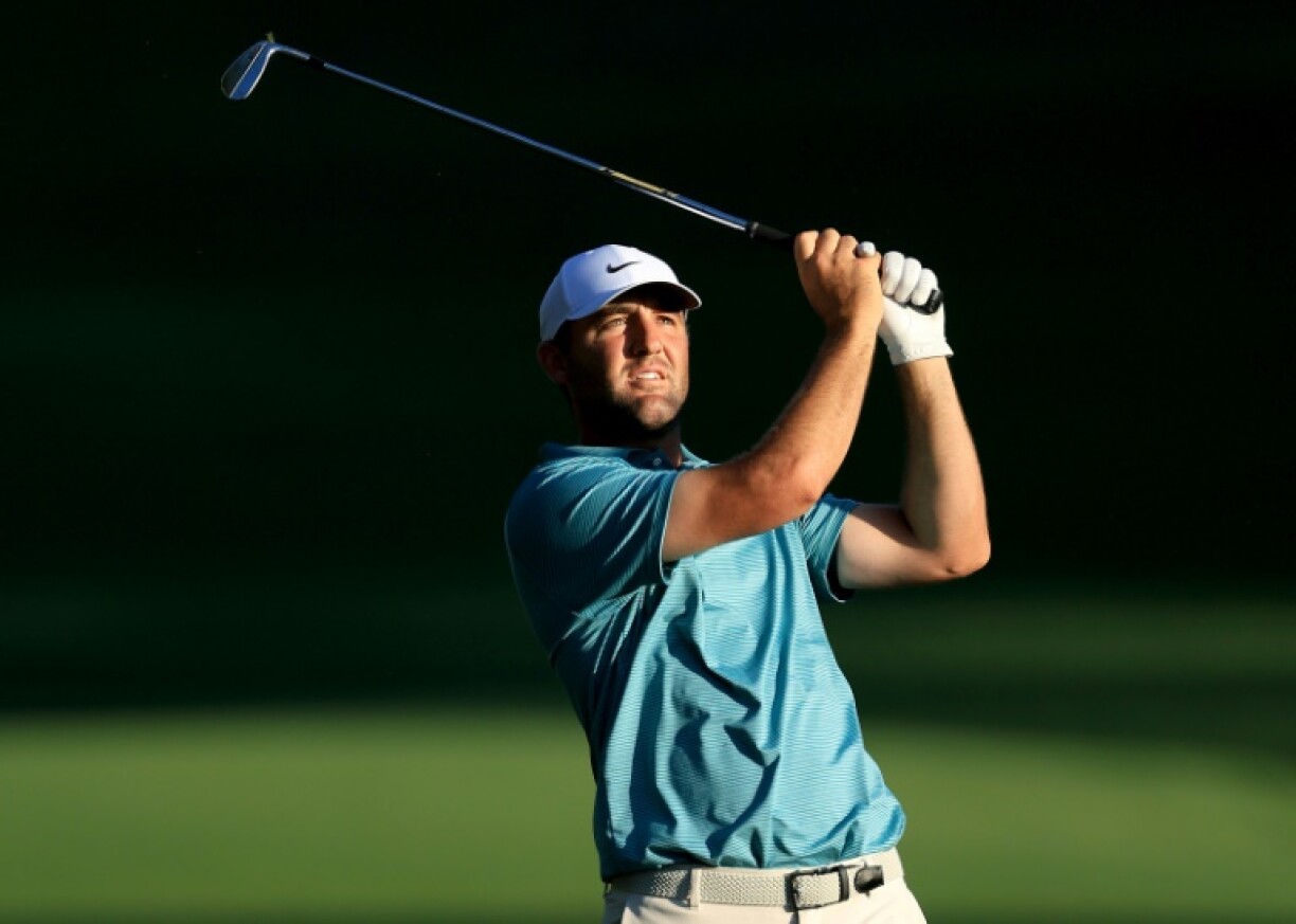 Top-ranked Scottie Scheffler of the United States fired a six-under par 65 to seize a three-stroke lead after the third round of the PGA Championship