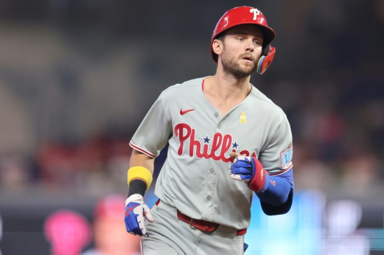 Shortstop Trea Turner of the Philadelphia Phillies, the National League's top hitter this season, strained his right hamstring in a 5-4 MLB loss at Miami