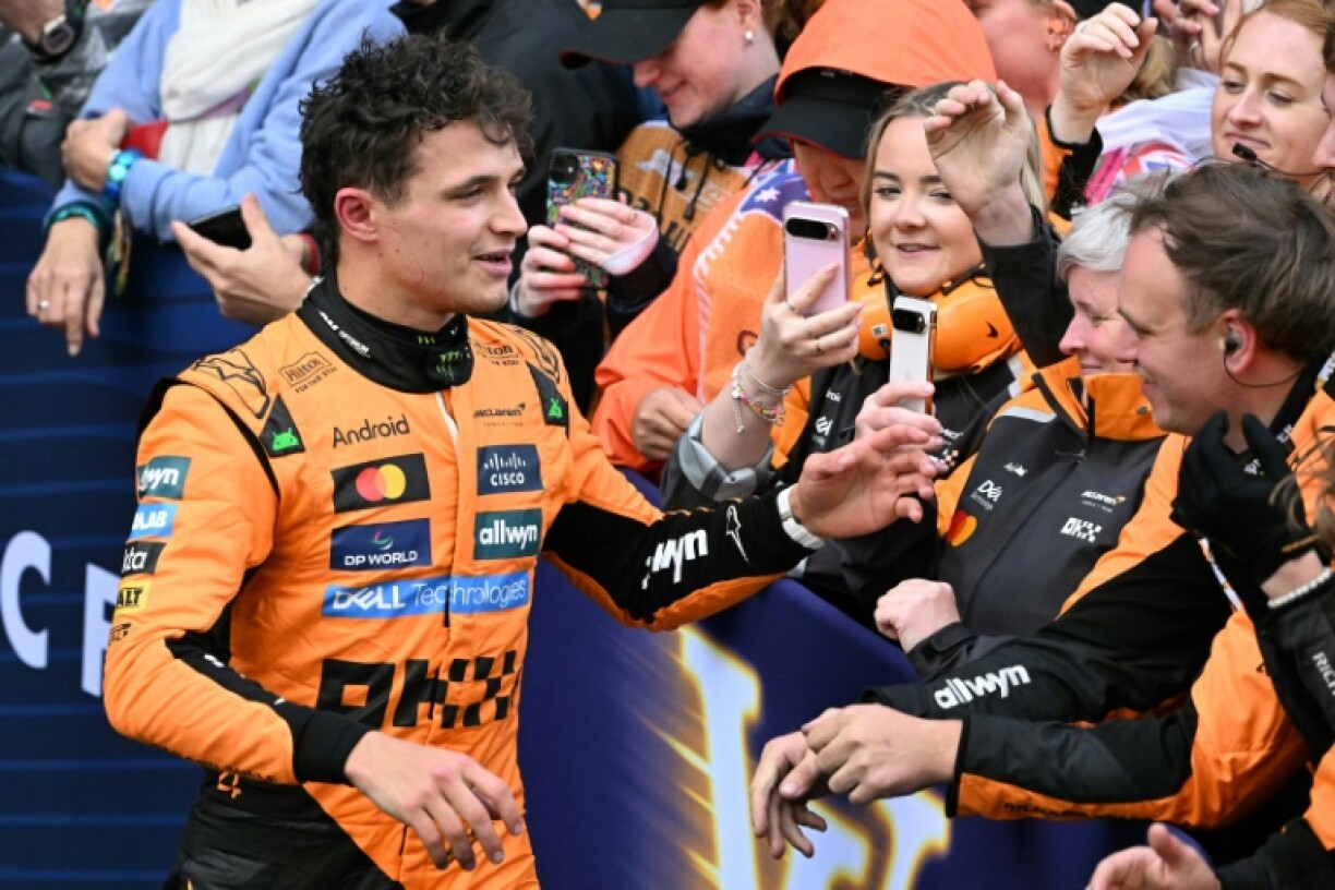 McLaren's Lando Norris won the Australian Grand Prix