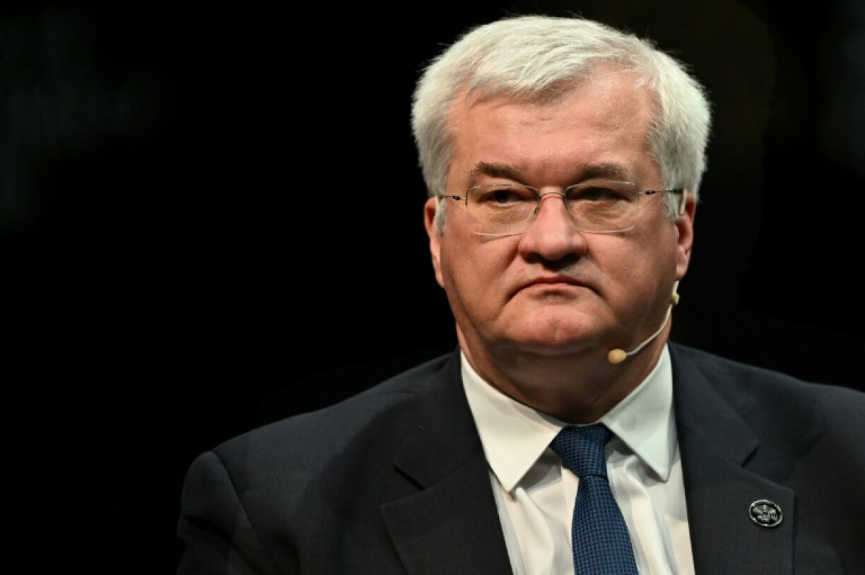 Le ministre des Affaires étrangères ukrainien Andriï Sybiga à Antalya, Turquie, le 12 avril 2025