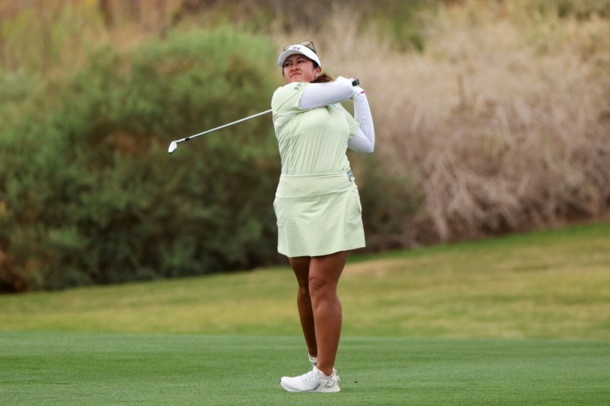 American Lilia Vu fired a 64 to grab the lead after the second round of the LPGA Ford Championship