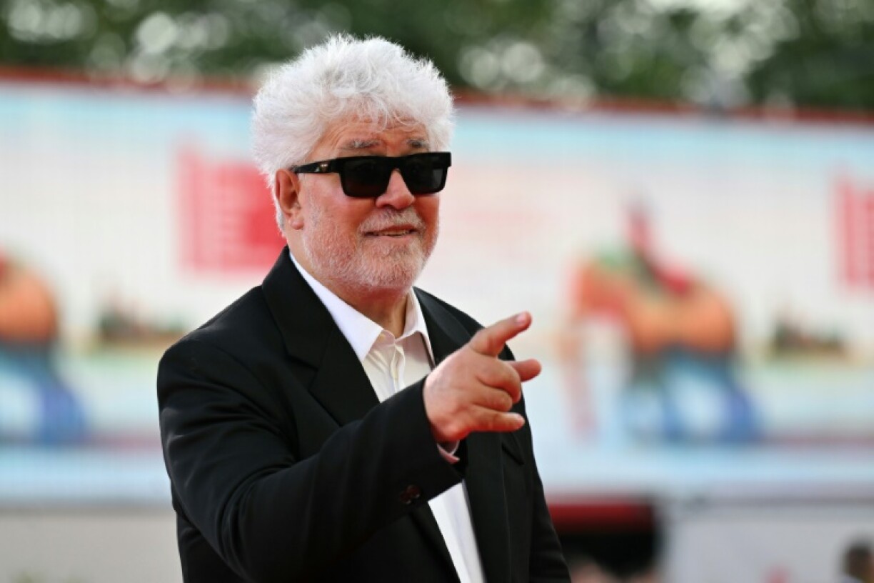 Le réalisateur espagnol Pedro Almodovar, le 7 septembre 2024 à la Mostra de Venise