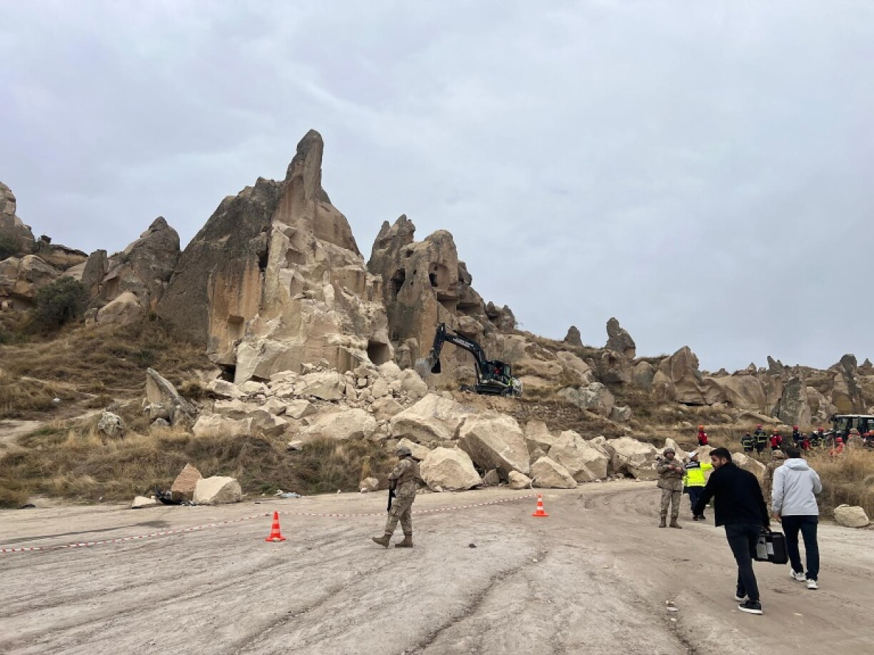 Turkey's Cappadocia region, a magnet for tourists from around the world, is home to cone-shaped rock formations known as 'fairy chimneys'