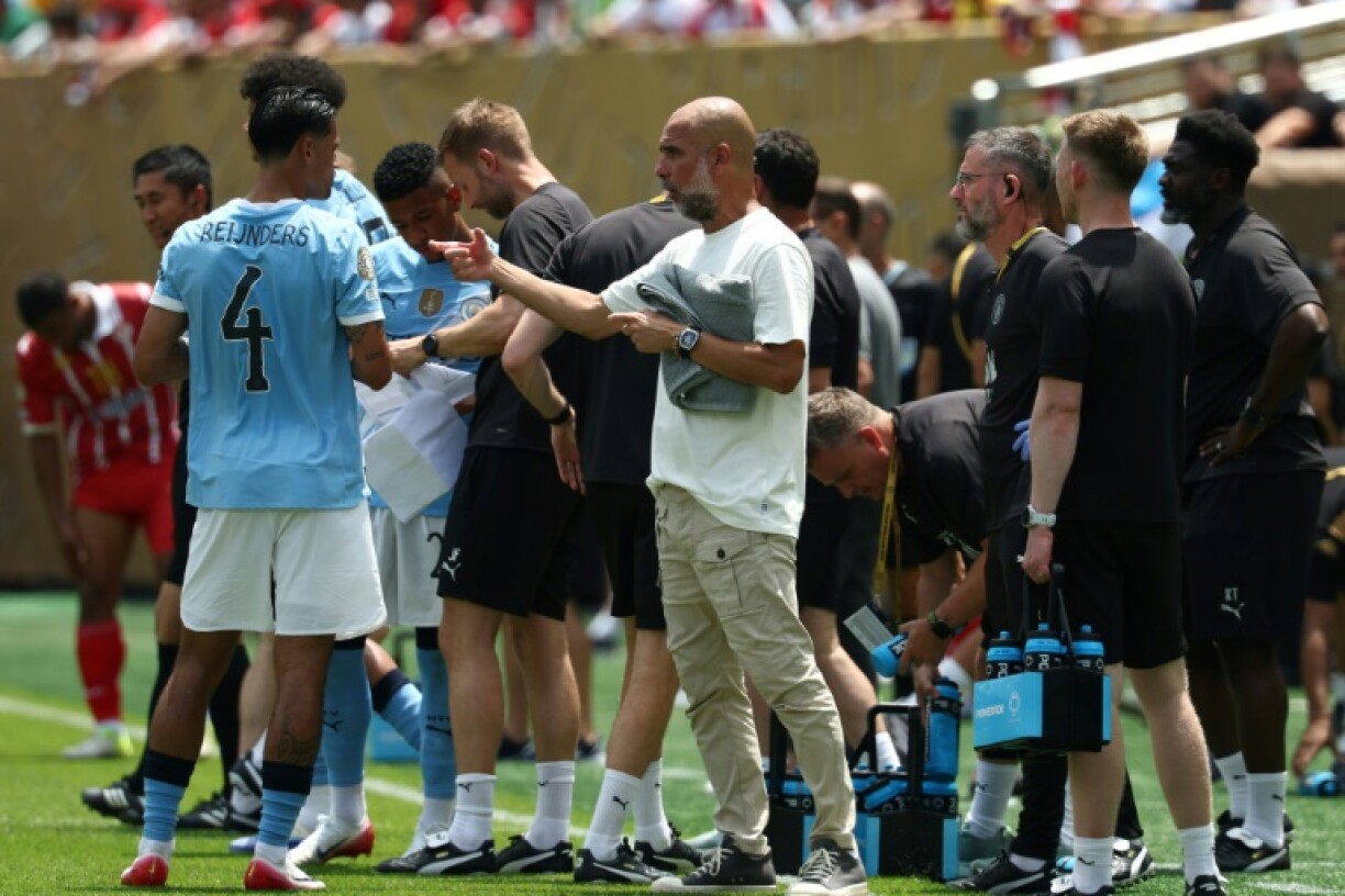Tijjani Reijnders made his Manchester City debut against Wydad Casablanca