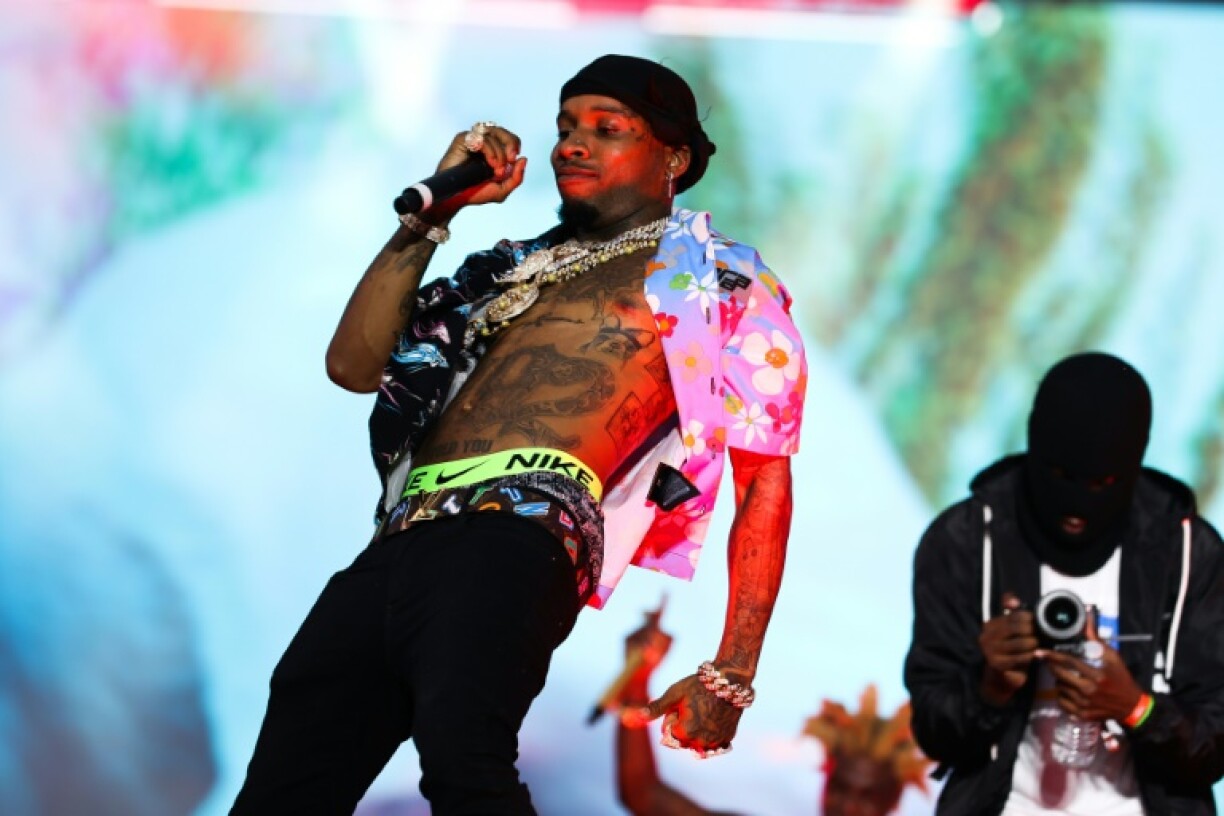 Le rappeur Tory Lanez à Miami Gardens, en Floride, le 24 juillet 2021