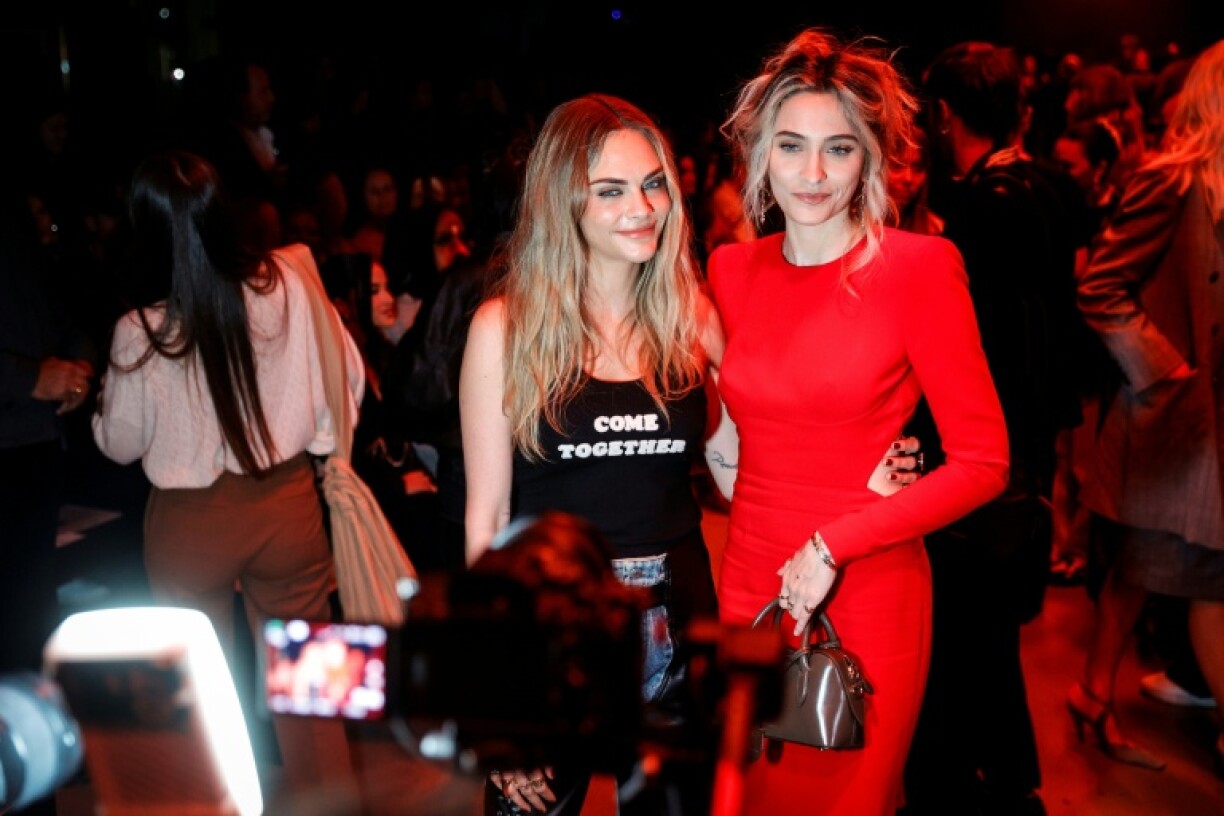 British model Cara Delevingne wore a