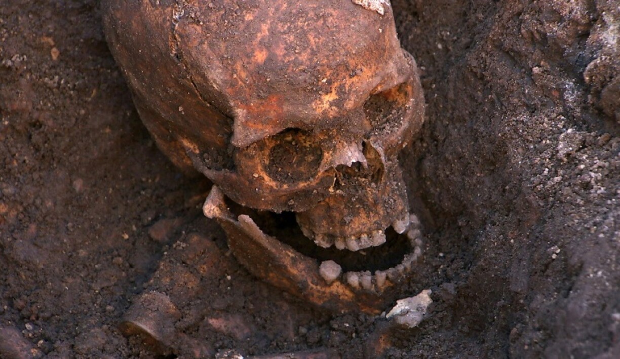 Richard III's body was unearthed in a car park in central England in 2012