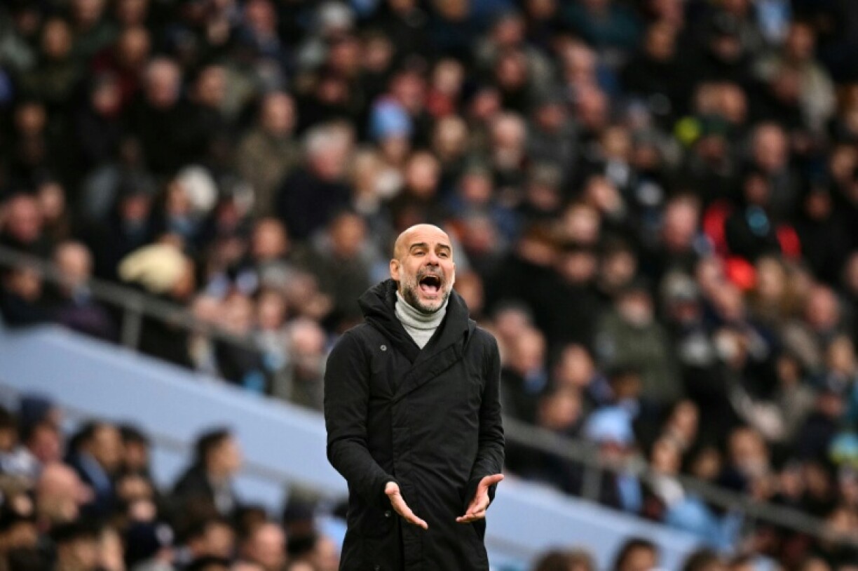 Pep Guardiola's Manchester City were held 2-2 at home by Brighton