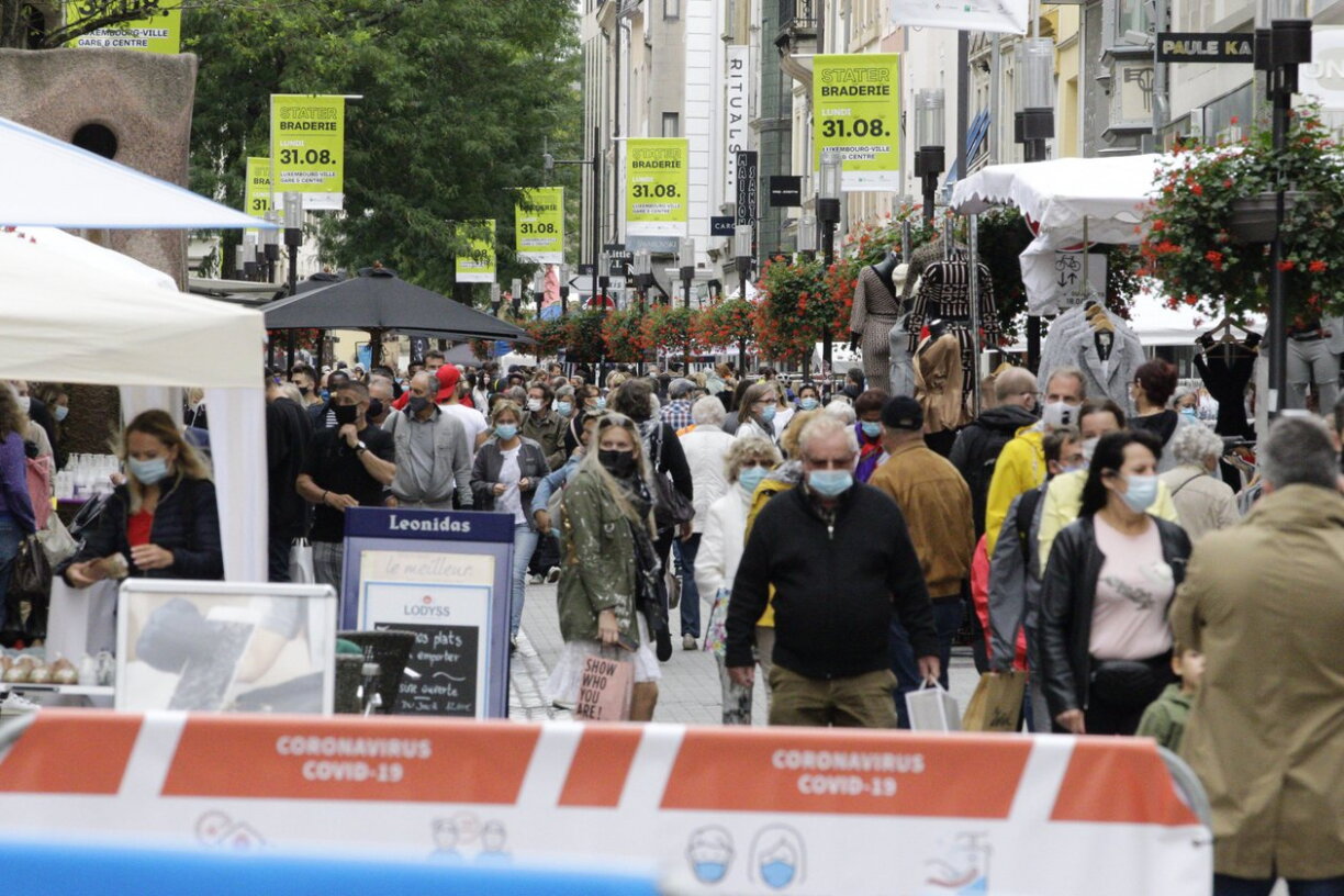 Une photo de la braderie de l'année dernière
