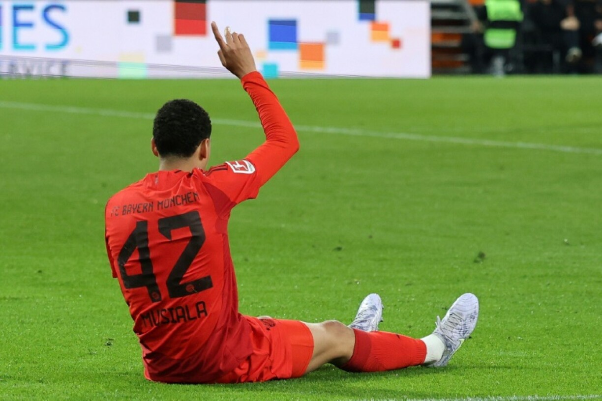 Bayern Munich midfielder Jamal Musiala was injured in Friday's 3-1 win over Augsburg