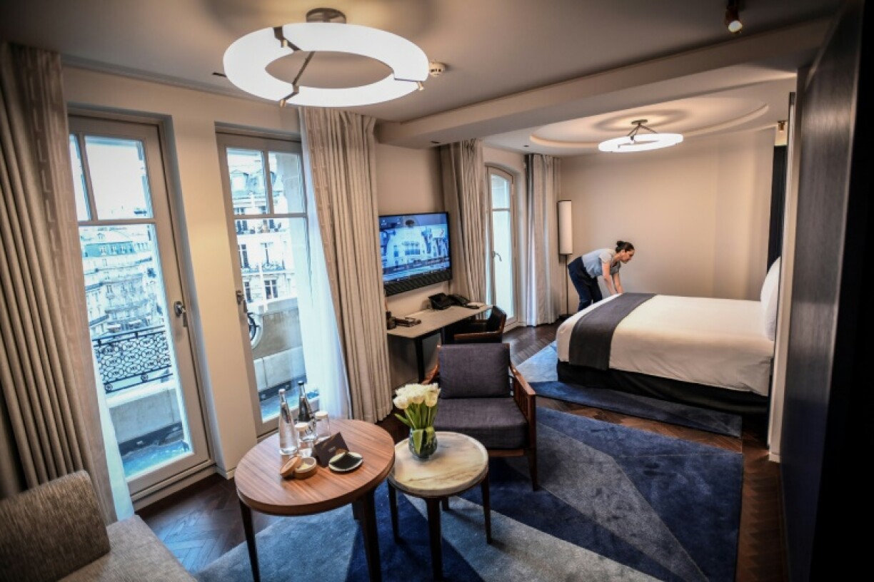 The historic Lutetia hotel in Paris reopened after four years of renovation work in 2019