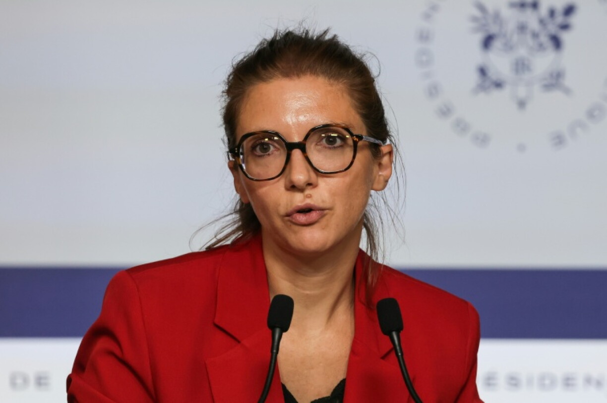 La ministre chargée de la Lutte contre les discriminations, Aurore Bergé, le 10 septembre 2026 à Paris