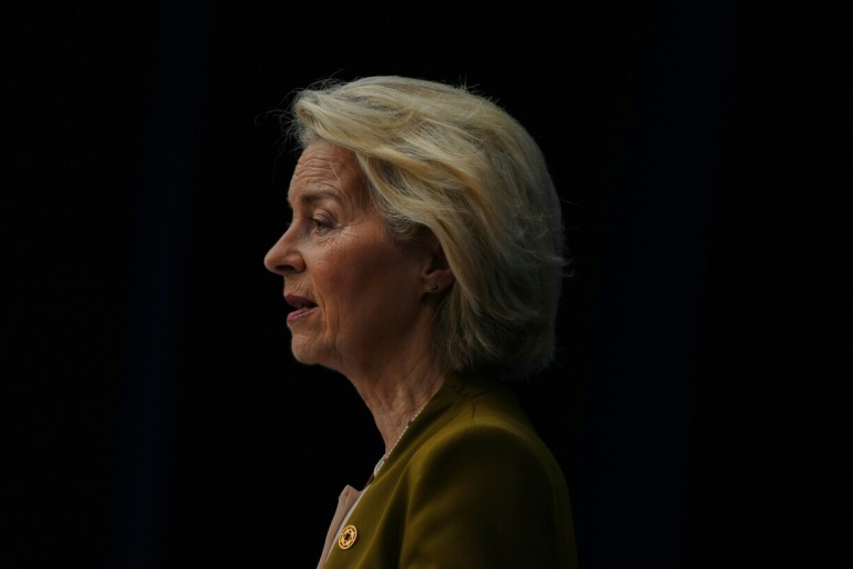 La présidente de la Commission européenne Ursula von der Leyen à Paris, le 10 septembre 2026