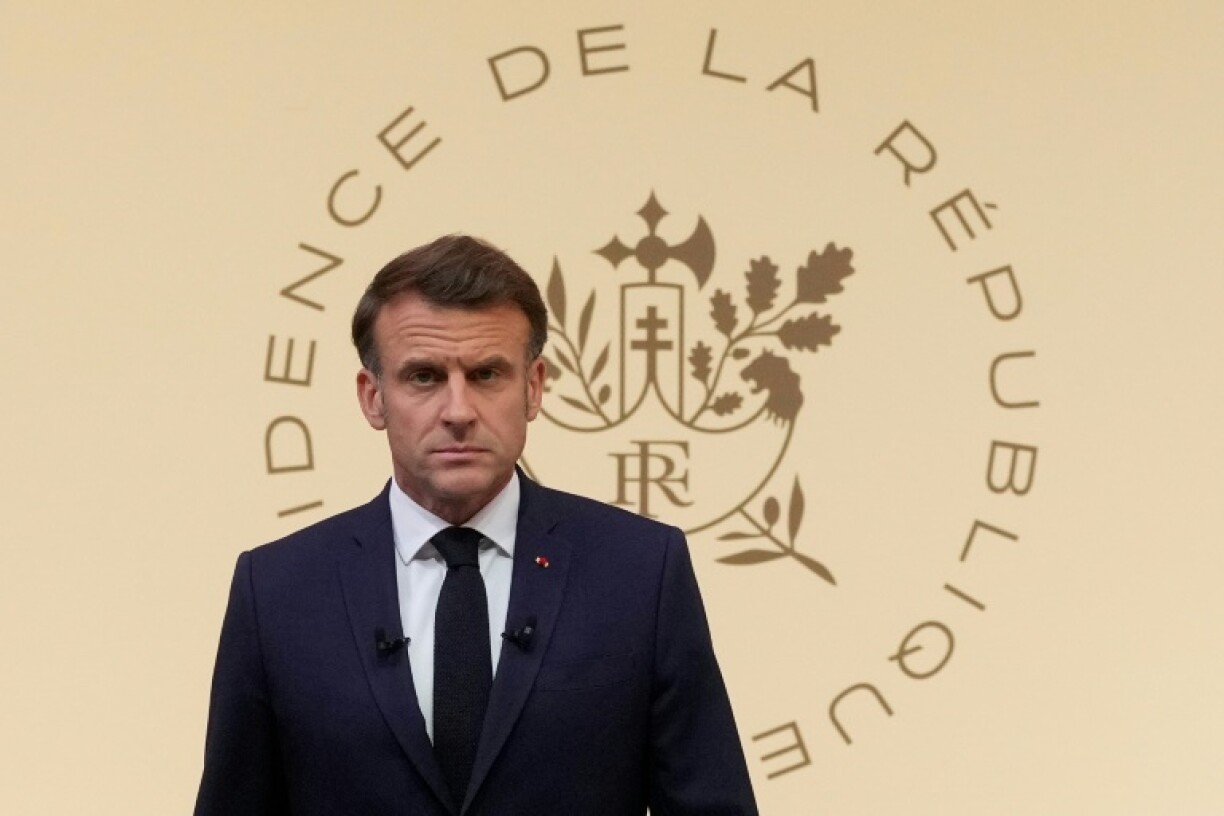 French President Emmanuel Macron said Iran bore 'heavy responsibility in the destabilisation of the whole region'