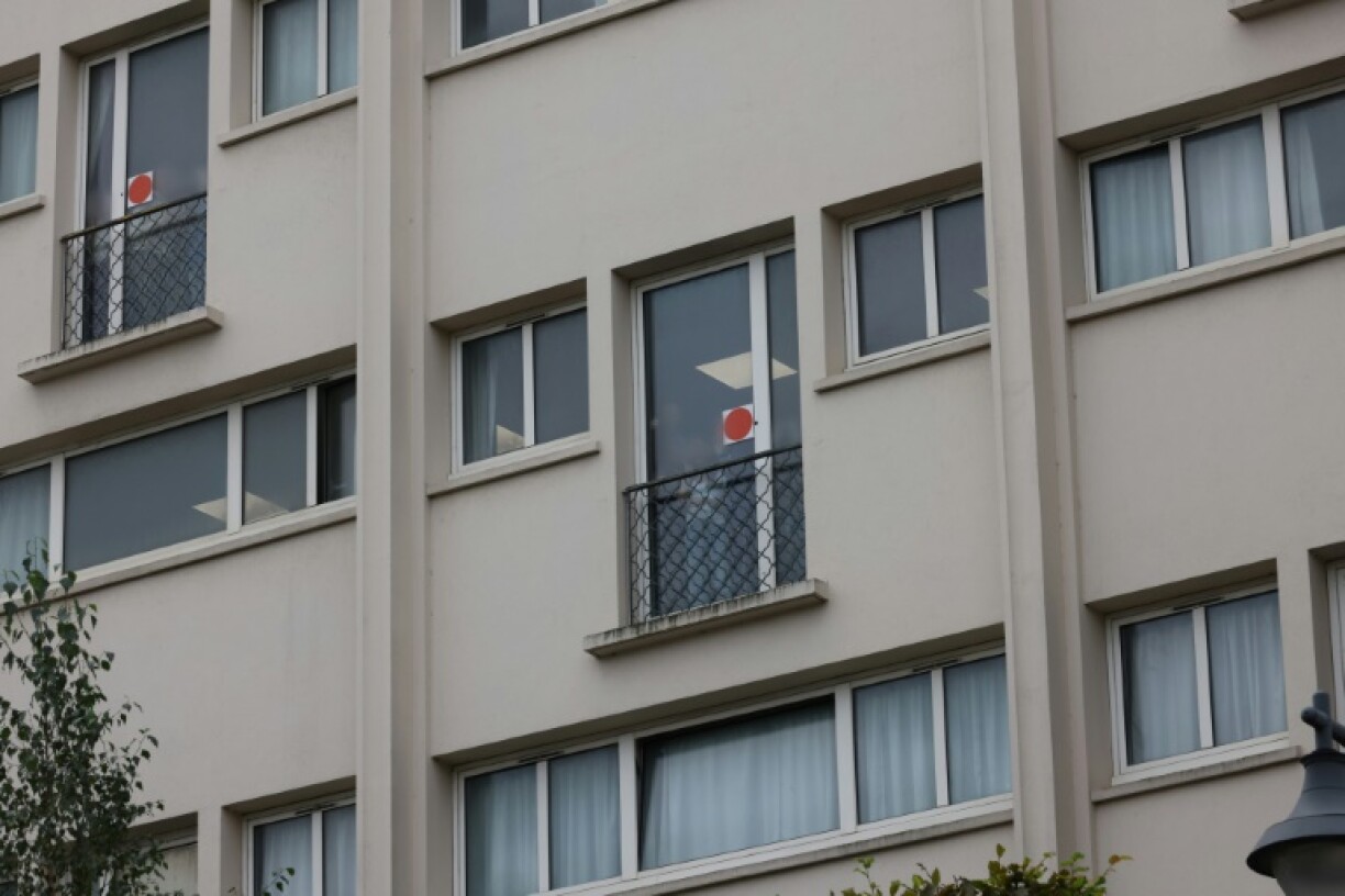 Children were being kept inside the school