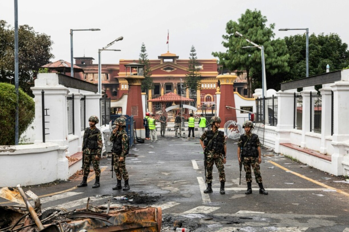 Protests in Nepal ousted the prime minister and set parliament ablaze