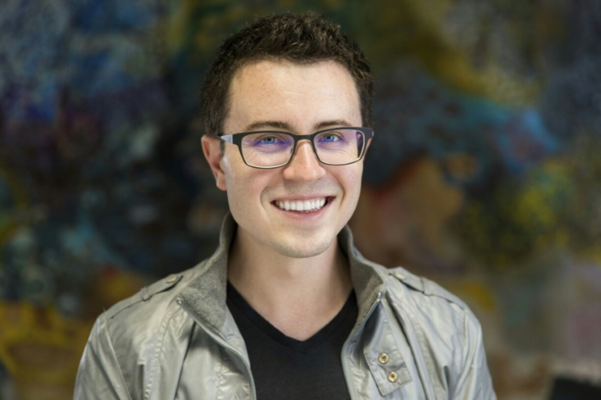 Tim Ellis, co-fondateur et PDG de Relativity Space, qui développe des fusées imprimées en 3D, en avril 2019