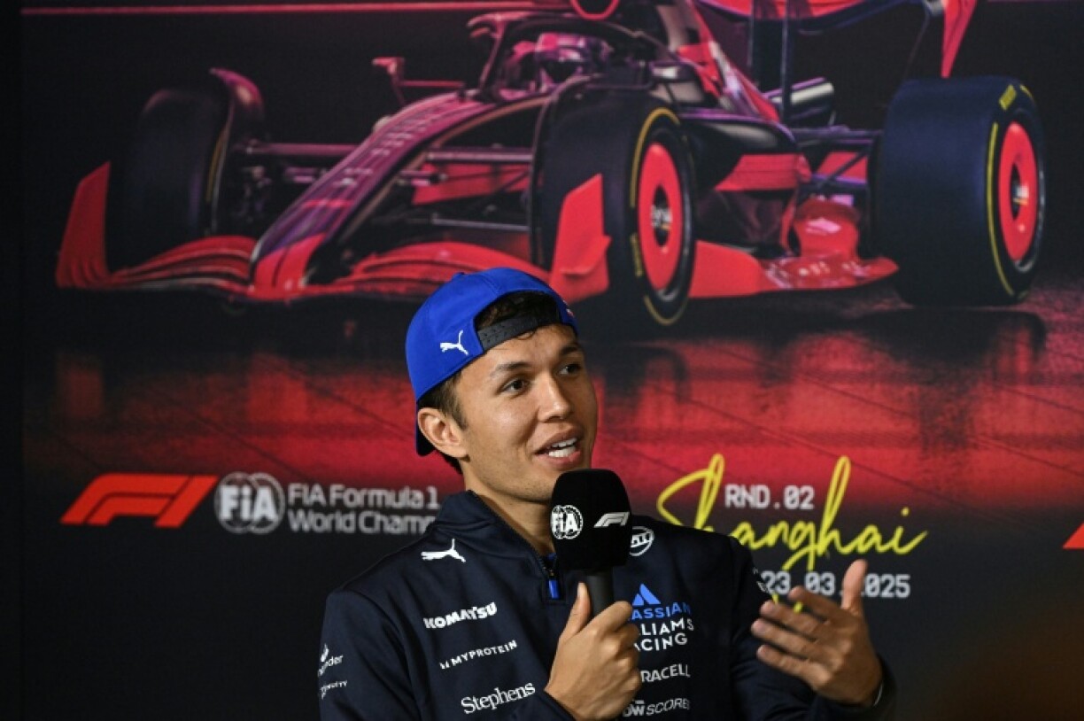Alexander Albon tells media in Shanghai he is excited about the possibility of an F1 race in Thailand