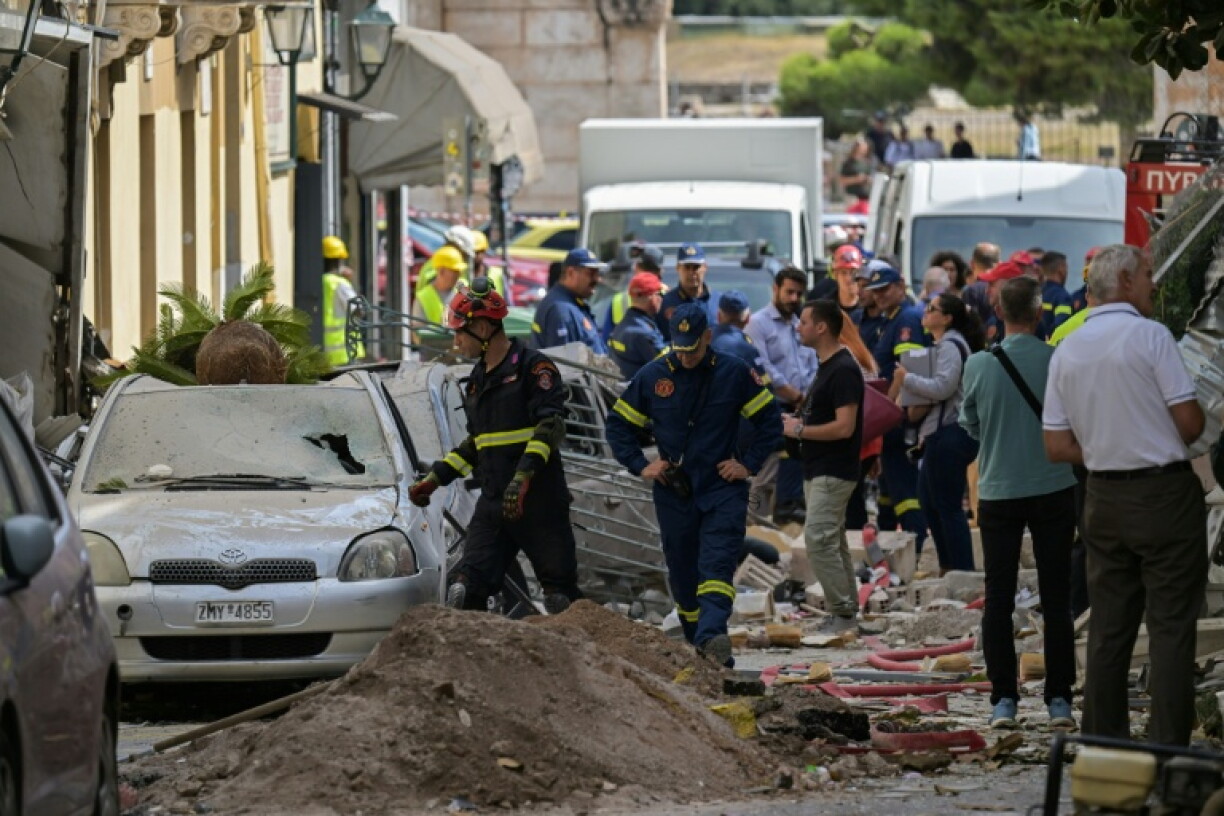 The early morning blast on a small street shook the area, which is normally busy with hundreds of foreign visitors