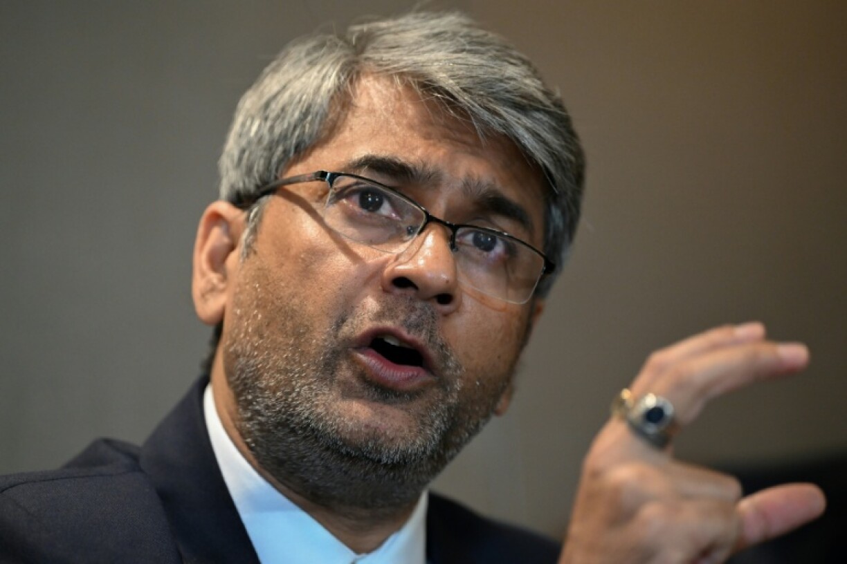 Kalyan Chaubey, president of the All India Football Federation