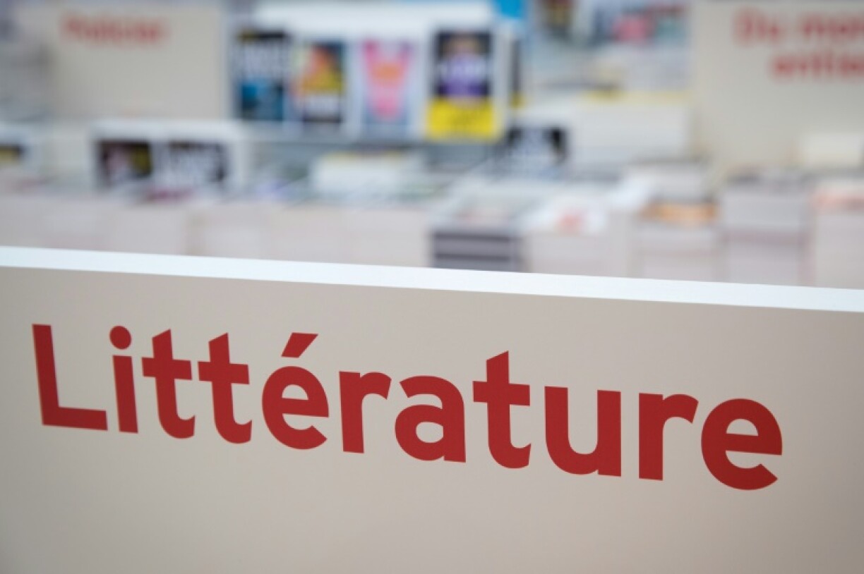 Un stand au salon Livre Paris le 14 mars 2019