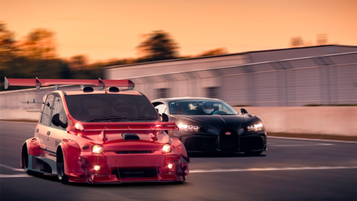 Tremble, Bugatti, le Multipla arrive...