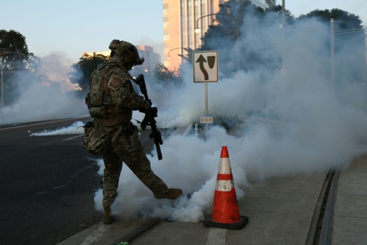 US law largely prevents the use of the military as a policing force