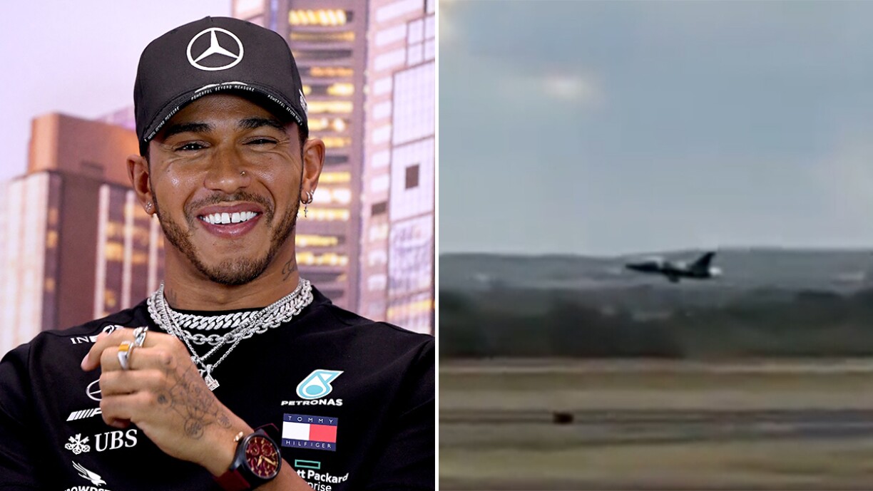 Il n'était pas prêt: Lewis Hamilton s'est évanoui dans un avion de chasse en plein tournage (vidéos)