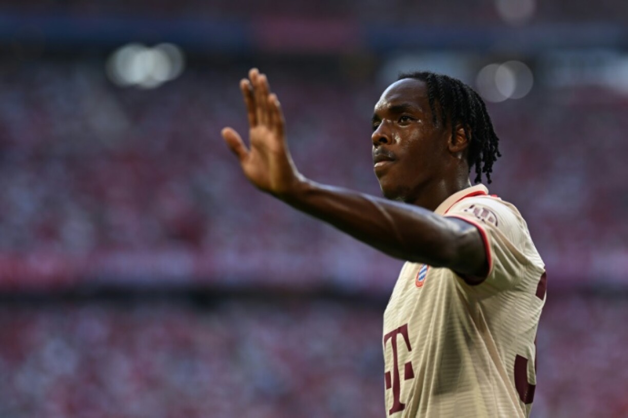 Mathys Tel joined Tottenham on loan from Bayern Munich