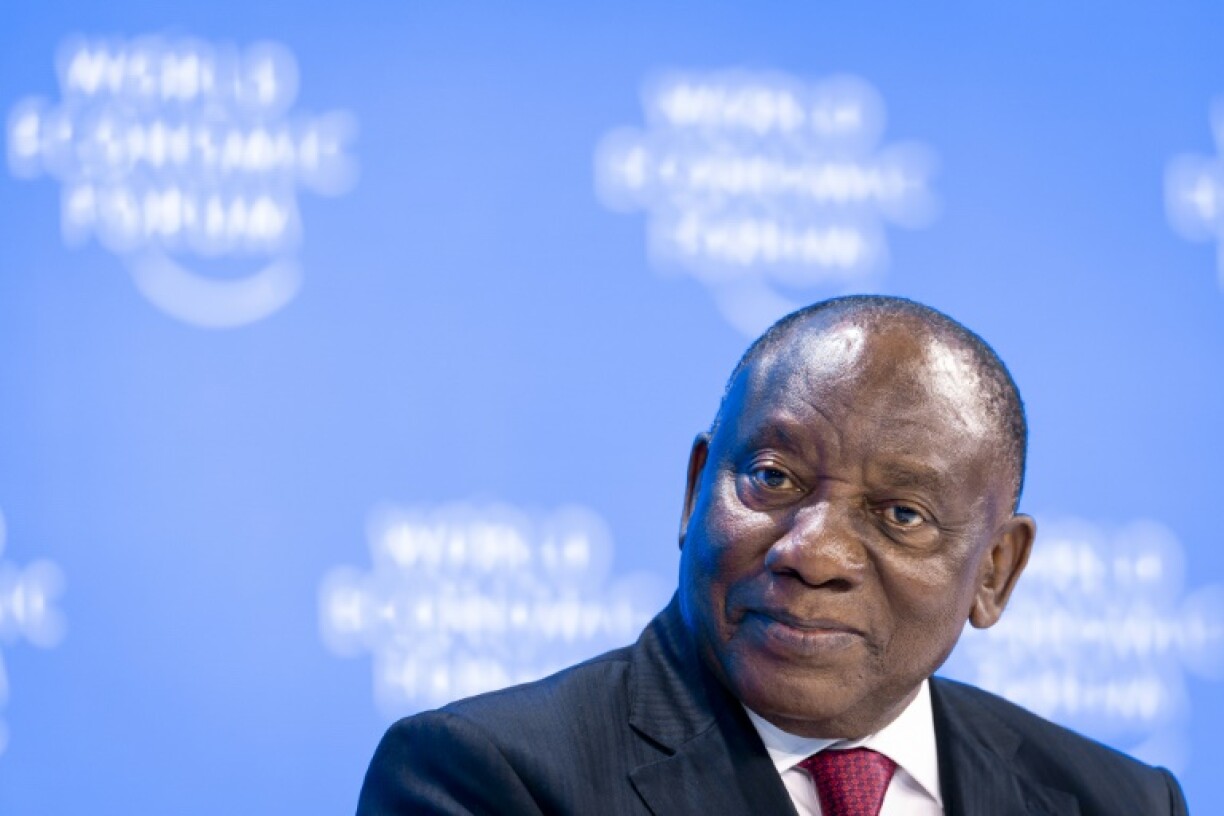 South African President Cyril Ramaphosa rejected Donald Trump's accusation that his country was 'confiscating' land