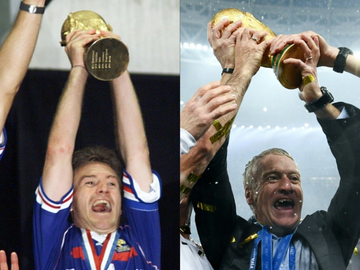 Outgoing France boss Didier Deschamps is part of an elite group to have won the World Cup as a player and a coach