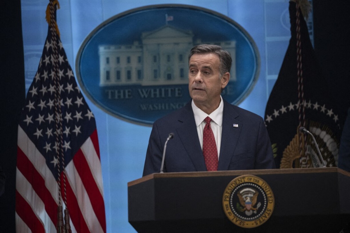 Den John Ratcliffe ass zanter Januar 2025 Chef vum US-Geheimdéngscht CIA.