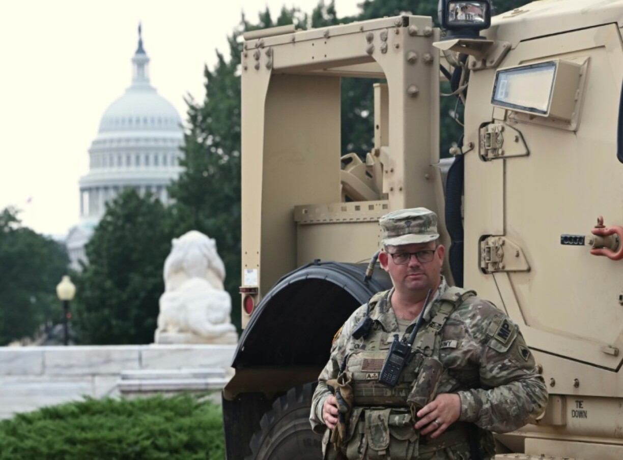 Republican-led states say they will send hundreds more National Guard personnel to Washington, DC