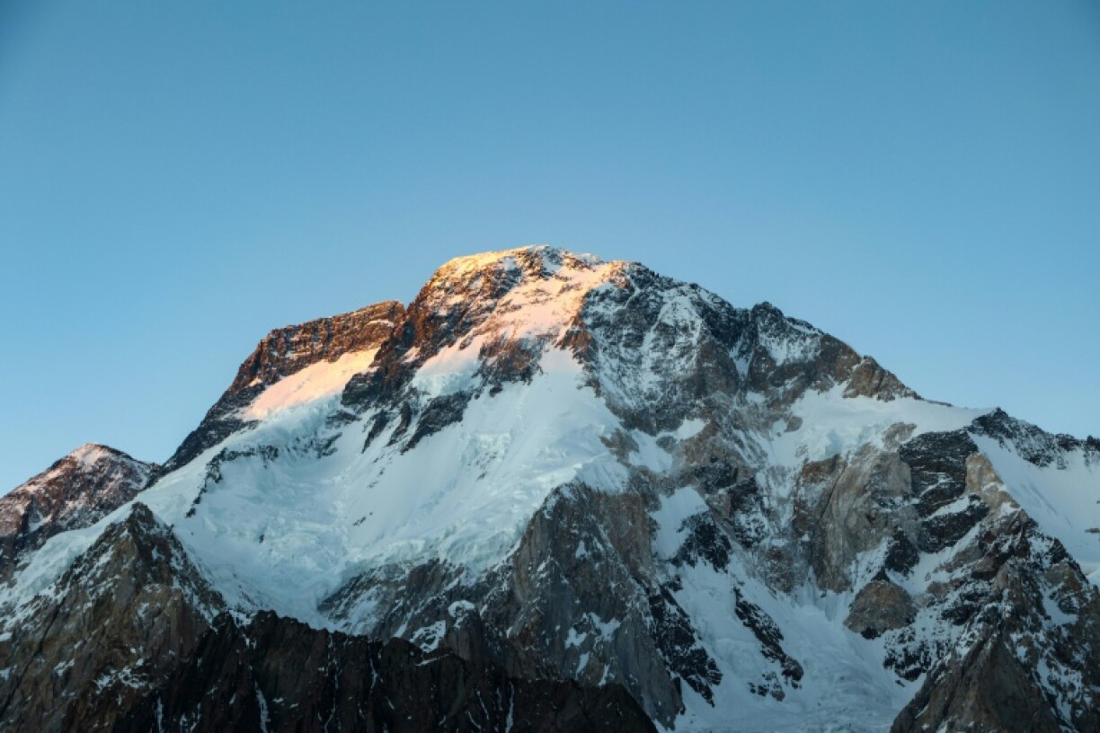 Cette photo prise en juillet 2023 montre le Broad Peak, où une avalanche meurtrière s'est produite