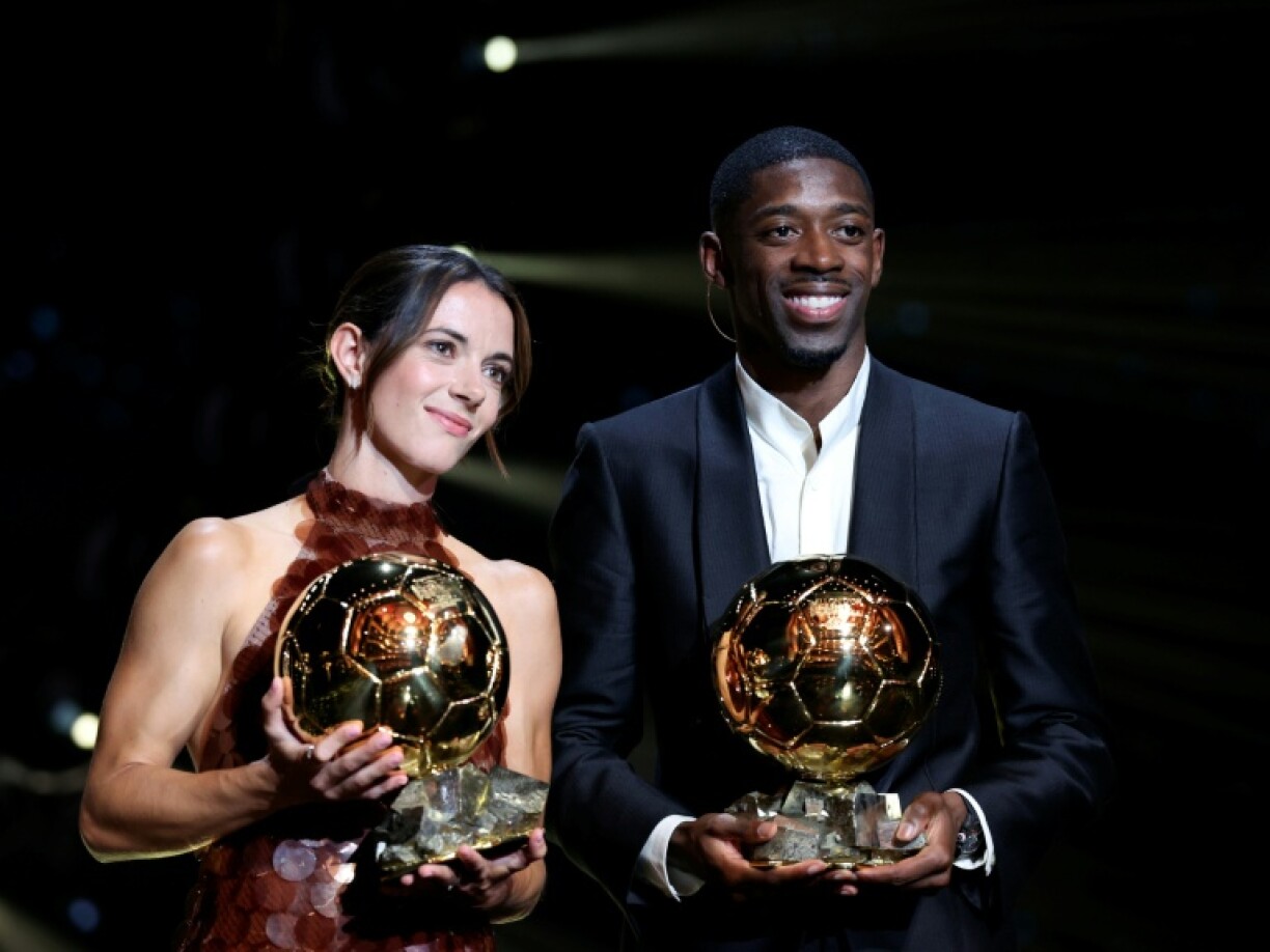 Ousmane Dembele and Aitana Bonmati won the men's and women's Ballon d'Or awards