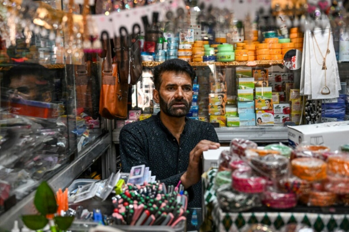 Hazoor Sheikhreopend his shop