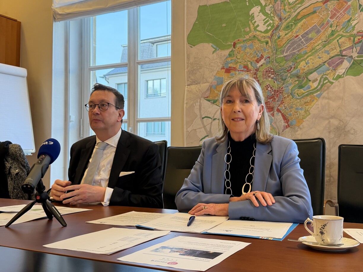 City Breakfast Lydie Polfer Stad Lëtzebuerg Gemeng