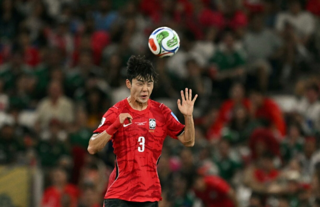 South Korea's Lee Gi-hyuk at the World Cup