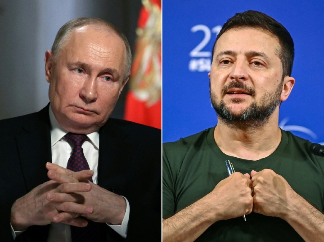 Russian President Vladimir Putin and his Ukrainian counterpart Volodymyr Zelensky's demands to end the war are still far apart