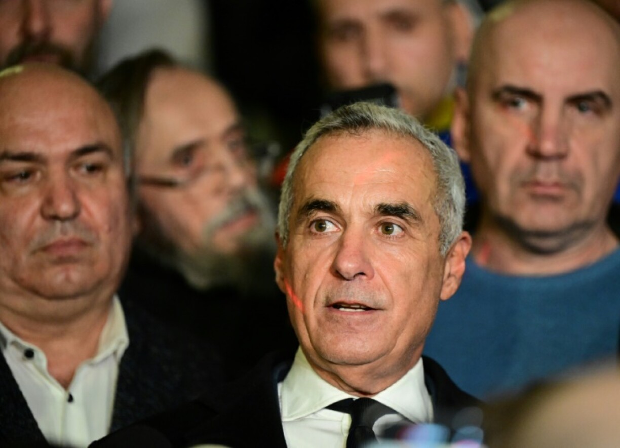 Calin Georgescu was a surprise winner of the first round of the election