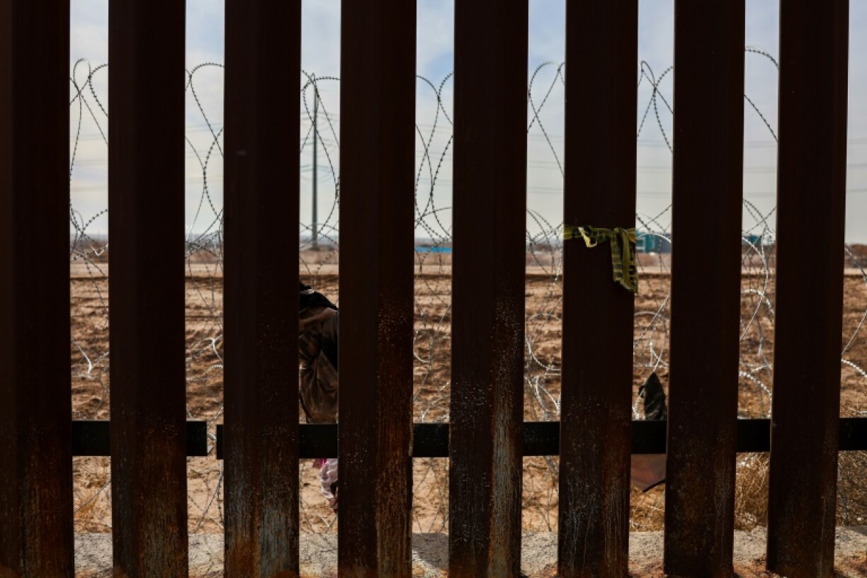 Trump is sending more troops to the US-Mexico border, seen here in El Paso, Texas