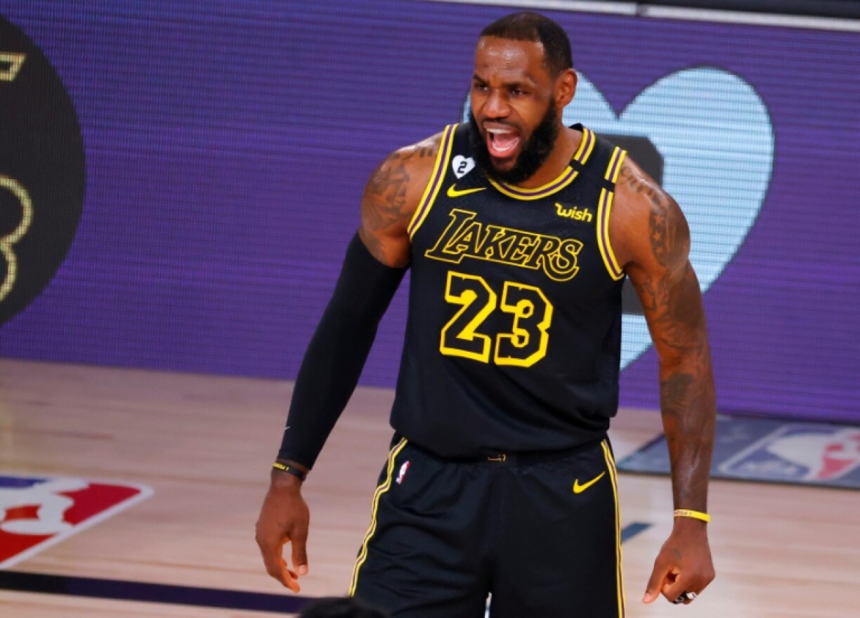 LeBron James of the Los Angeles Lakers said he hopes that he will finish out his career with the team