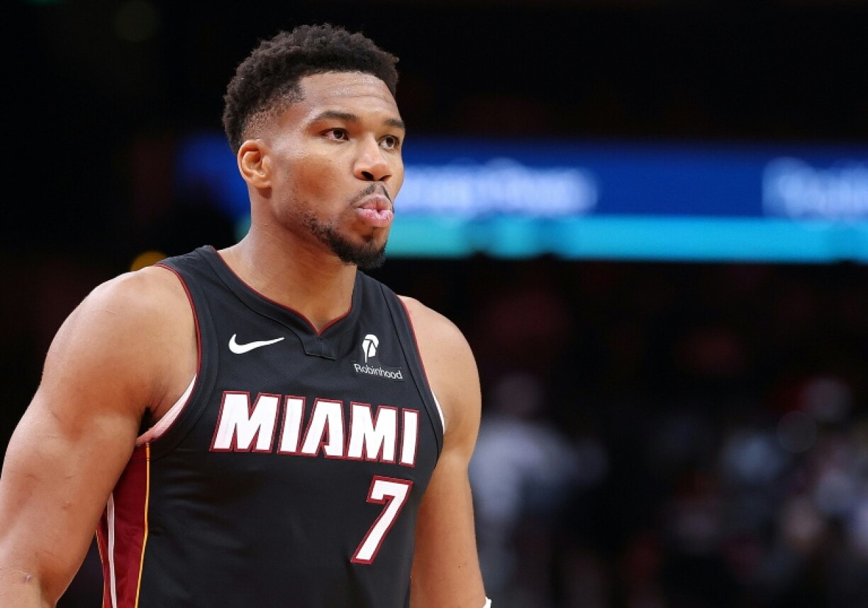 Giannis Antetokounmpo avec Mimai, à Atlanta le 28 octobre 2026